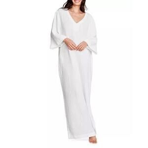 Barefoot Dreams White Maxi Dress/Kaftan